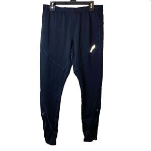 Saucony Women's Black Running Leggings Medium Athletic Workout Pants Reflective‎